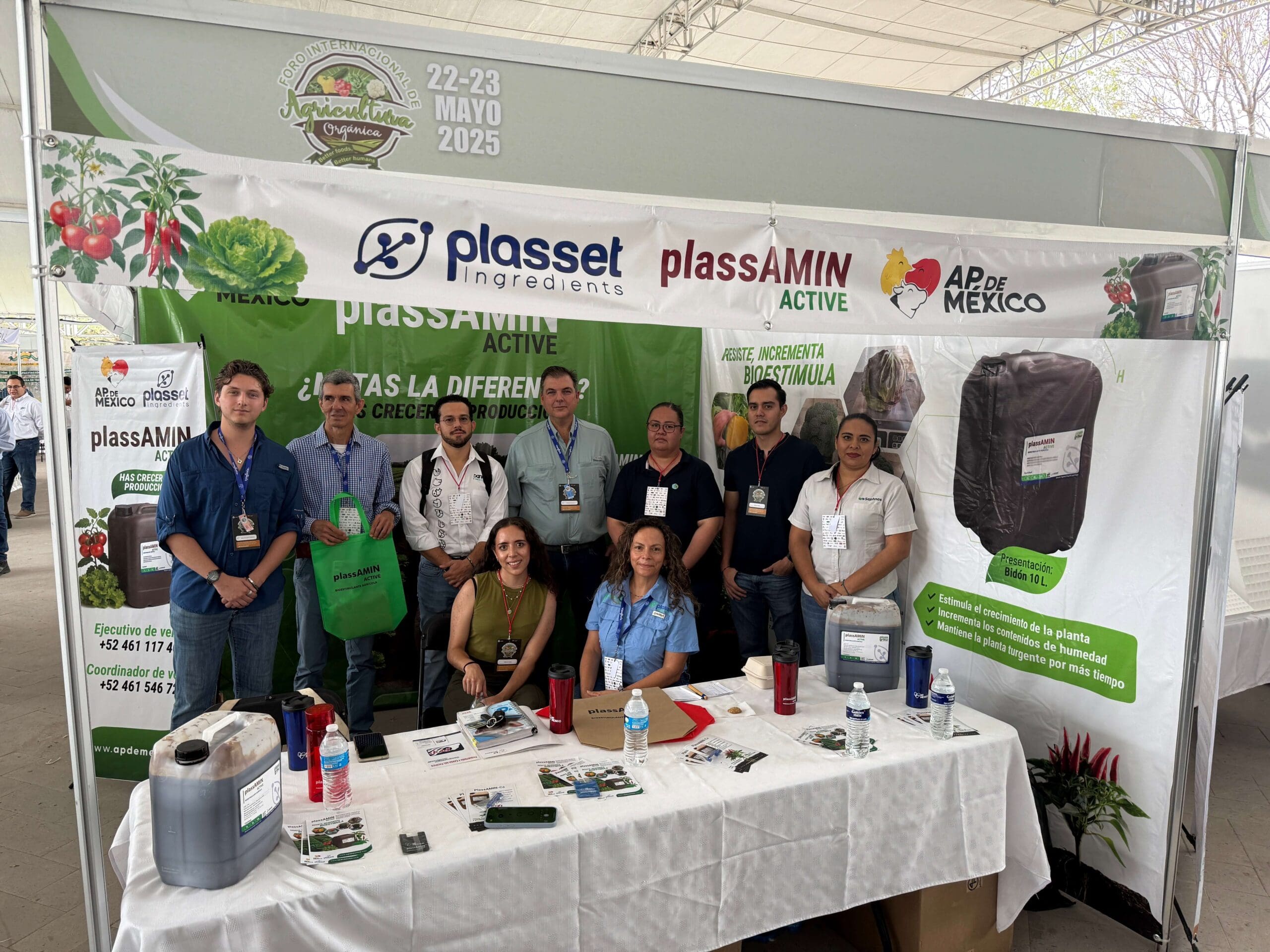 Plasset Ingredientes presente con PlassGrow en San Miguel de Allende Guanajuato